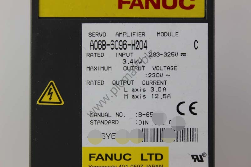 A06B-6096-H204 Fanuc Servo drive Amplifier New in box