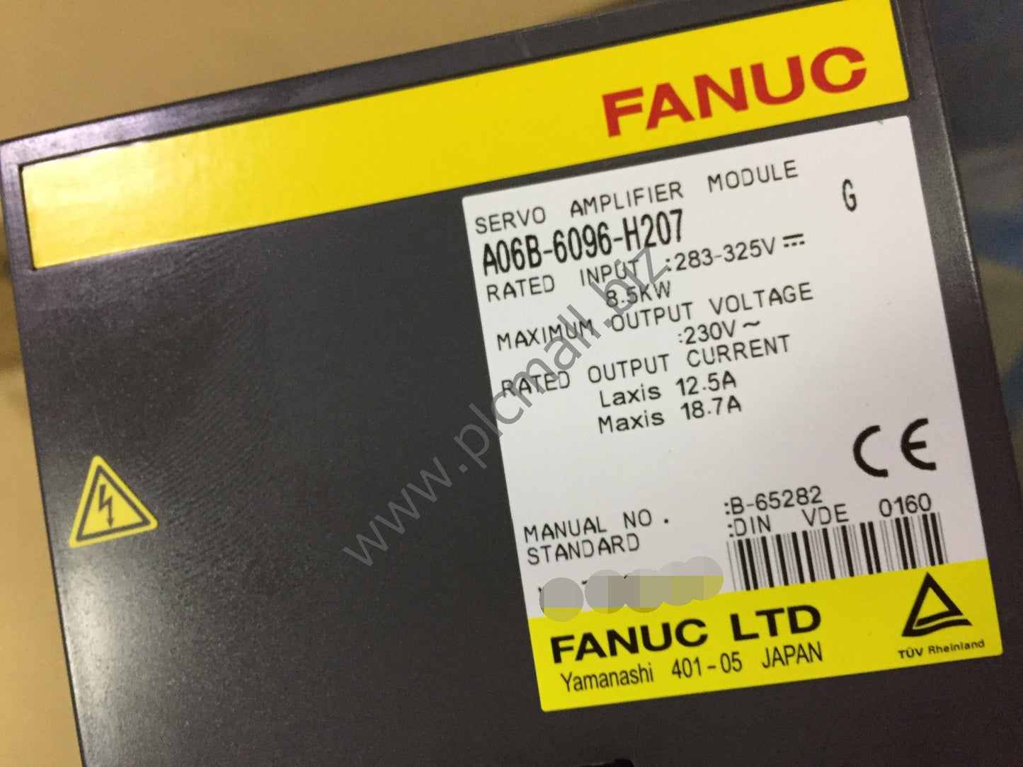 A06B-6096-H207 Fanuc Servo drive Amplifier 8.5KW 230V New in box
