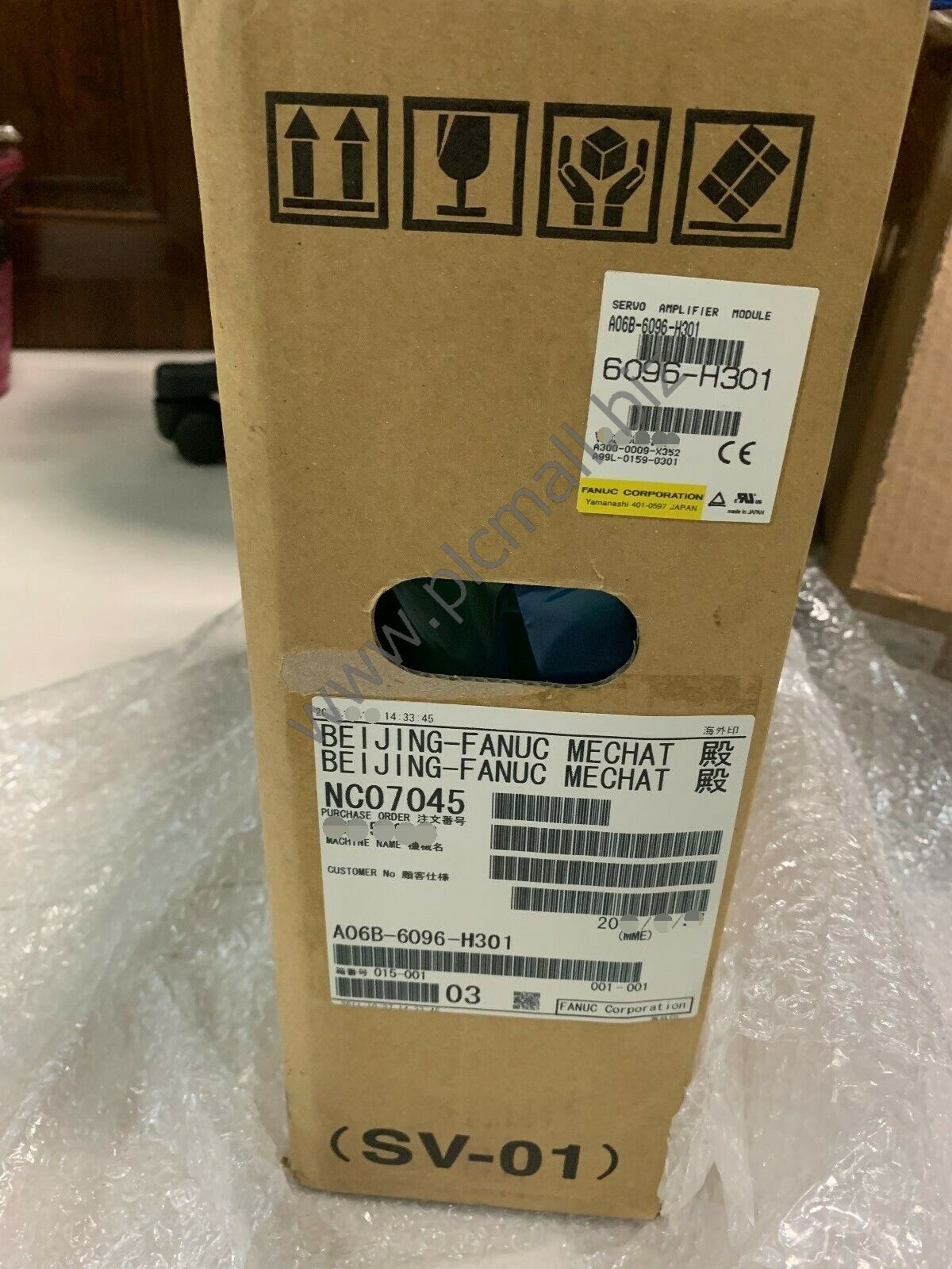 A06B-6096-H301 Fanuc Servo drive Amplifier 1.85KW 230V New in box