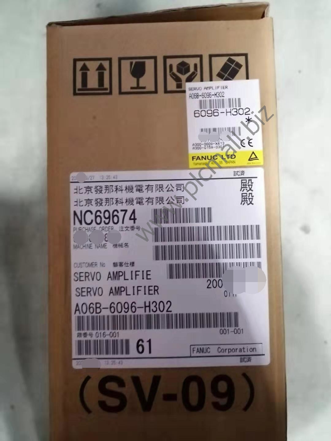 A06B-6096-H302 Fanuc Servo drive Amplifier 2.45KW 230V New in box