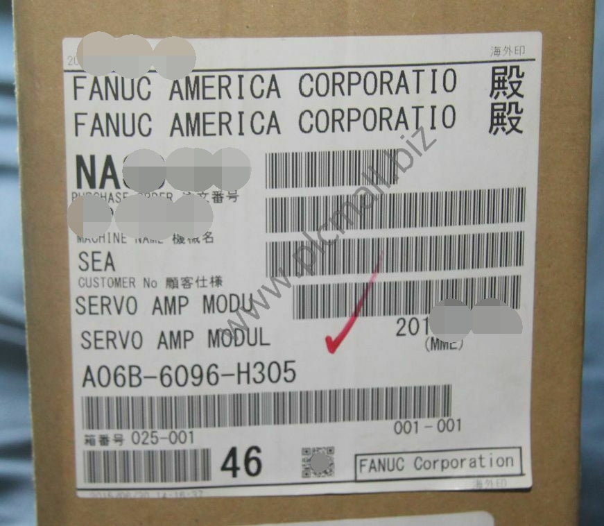 A06B-6096-H305 Fanuc Servo drive SVM3-12/12/40 New in box