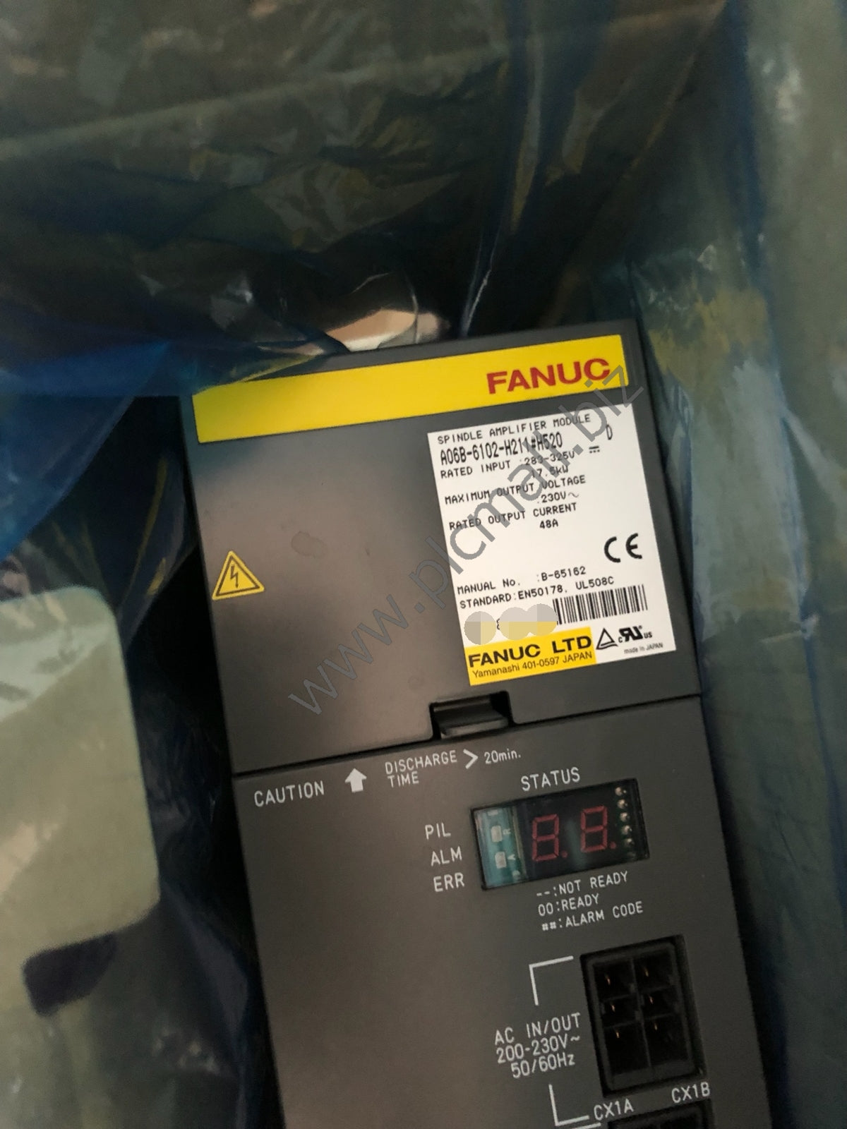 A06B-6102-H211#H520 Fanuc Servo drive Amplifier 17.5KW 230V New in box