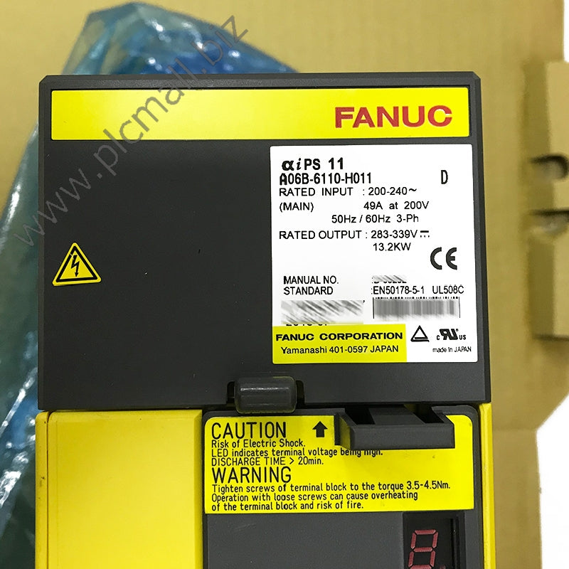 A06B-6110-H011 Fanuc Servo drive Amplifier aiPS 11 New in box