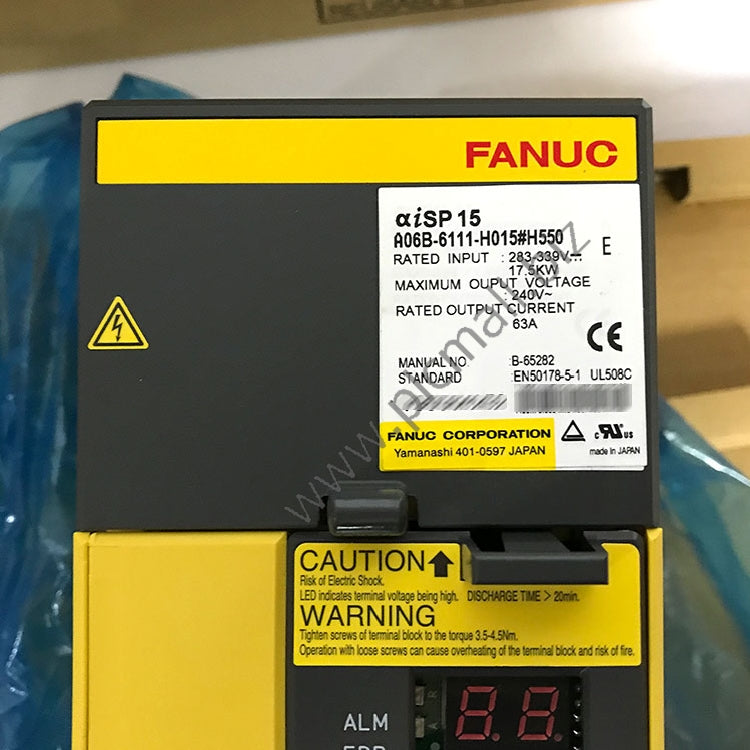 A06B-6111-H015#H550 Fanuc Servo drive Amplifier aiSP 15 New in box