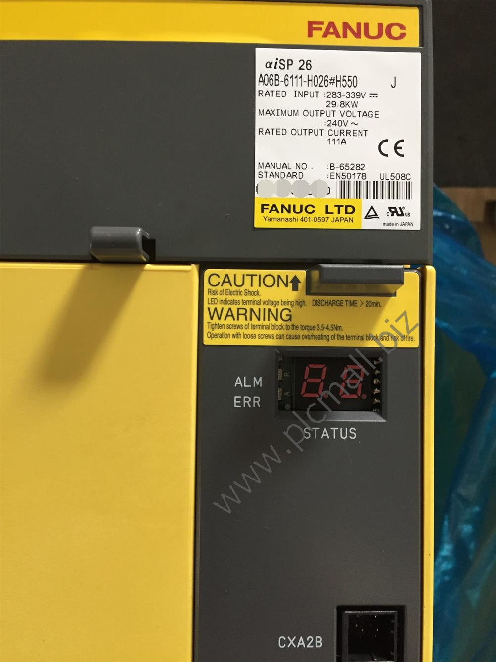A06B-6111-H026#H550 Fanuc Servo drive Amplifier 29.8KW 240V aiSP 26 New in box