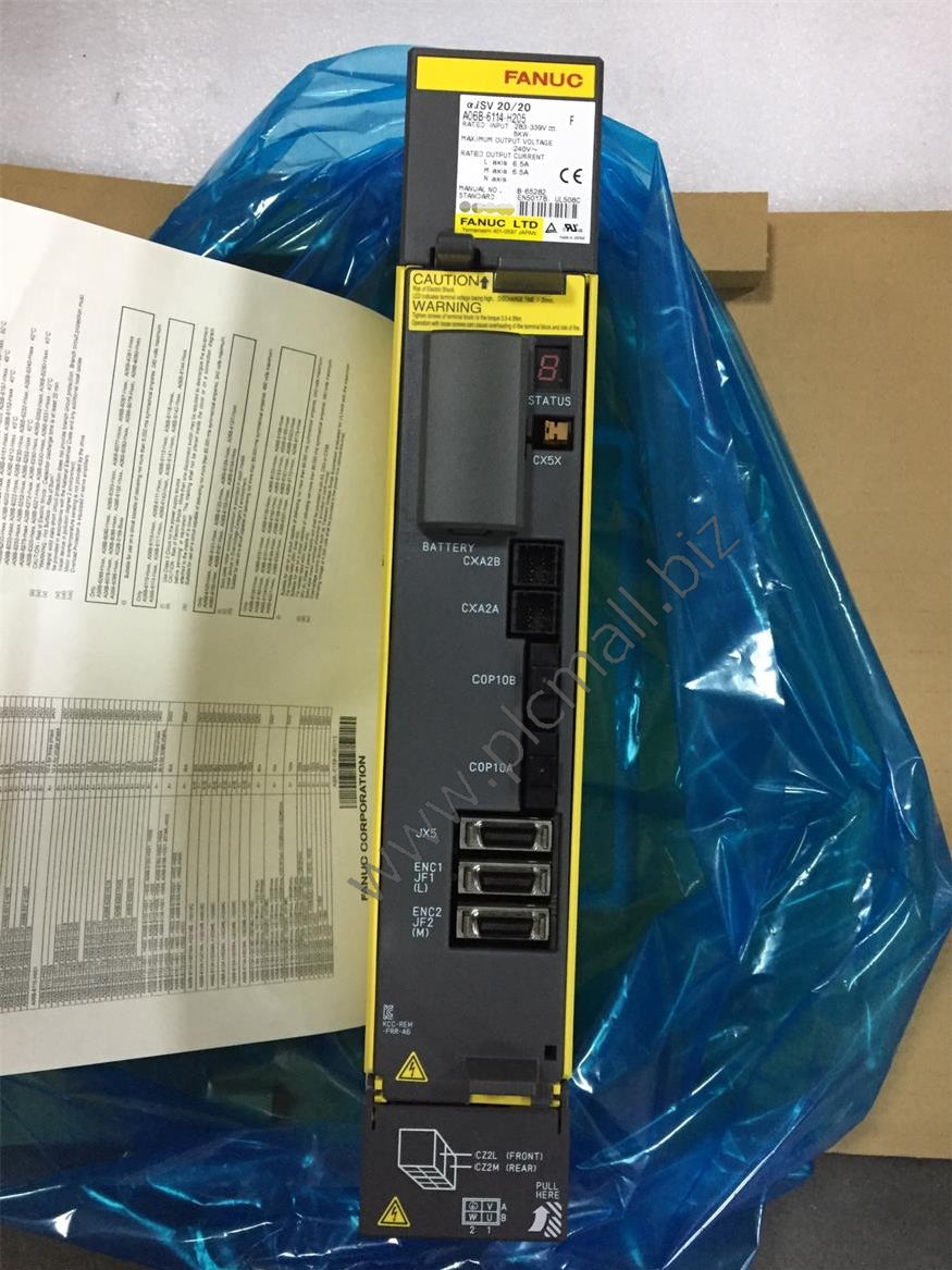 A06B-6114-H205 Fanuc Servo drive Amplifier 5KW 240V aiSV 20/20 New in box