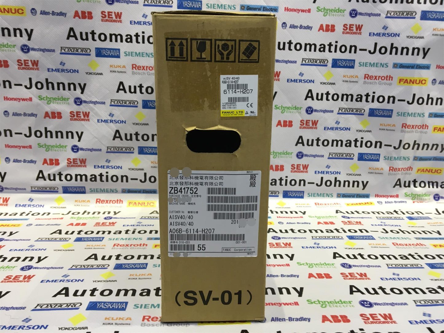 A06B-6114-H207 Fanuc Servo drive aiSV 40/40 New in box
