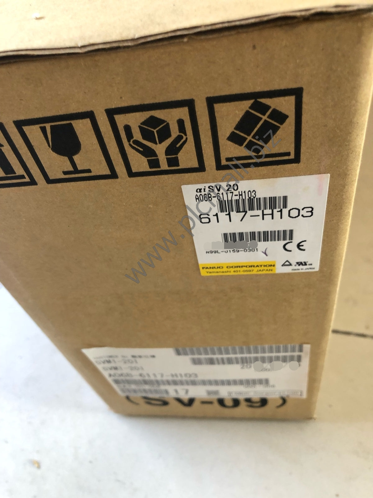 A06B-6117-H103 Fanuc Servo drive Amplifier 2.5KW 240V aiSV 20 New in box