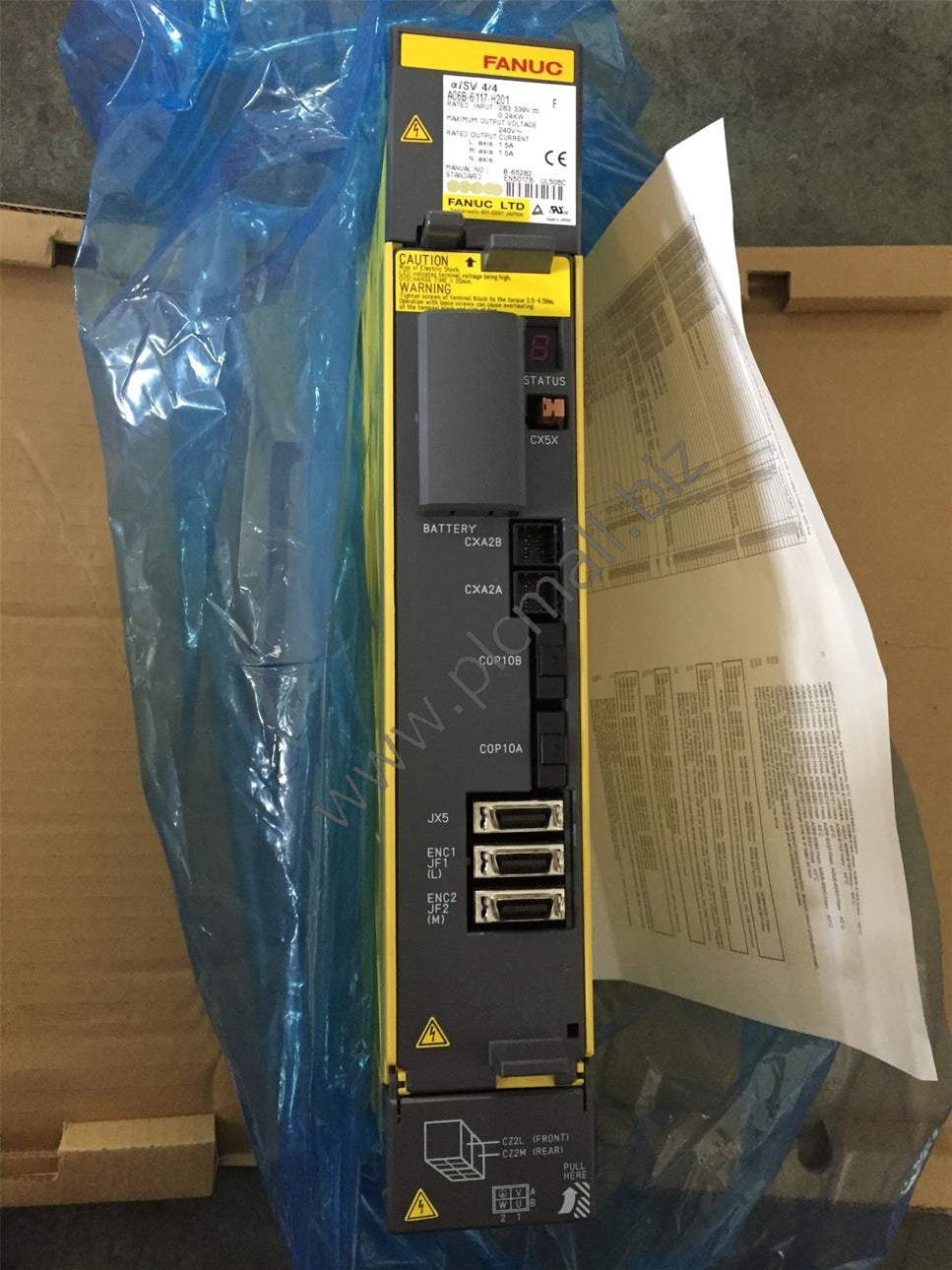 A06B-6117-H201 Fanuc Servo drive Amplifier 0.24KW 240V aiSV 4/4 New in box