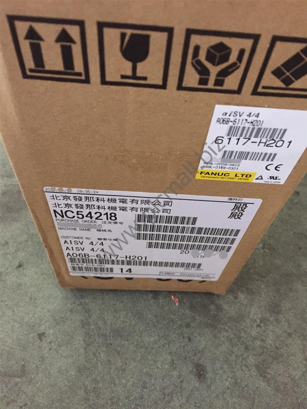 A06B-6117-H201 Fanuc Servo drive Amplifier 0.24KW 240V aiSV 4/4 New in box