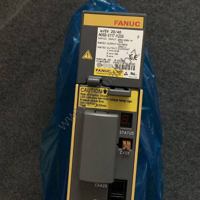 A06B-6117-H206 Fanuc Servo drive Amplifier 7KW 240V aiSV 20/40 New in box