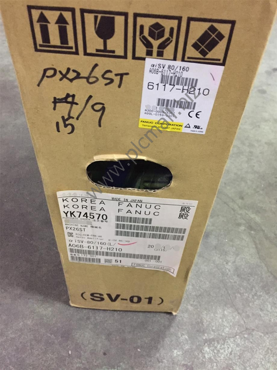 A06B-6117-H210 Fanuc Servo drive Amplifier 12KW 240V aiSV 80/160 New in box