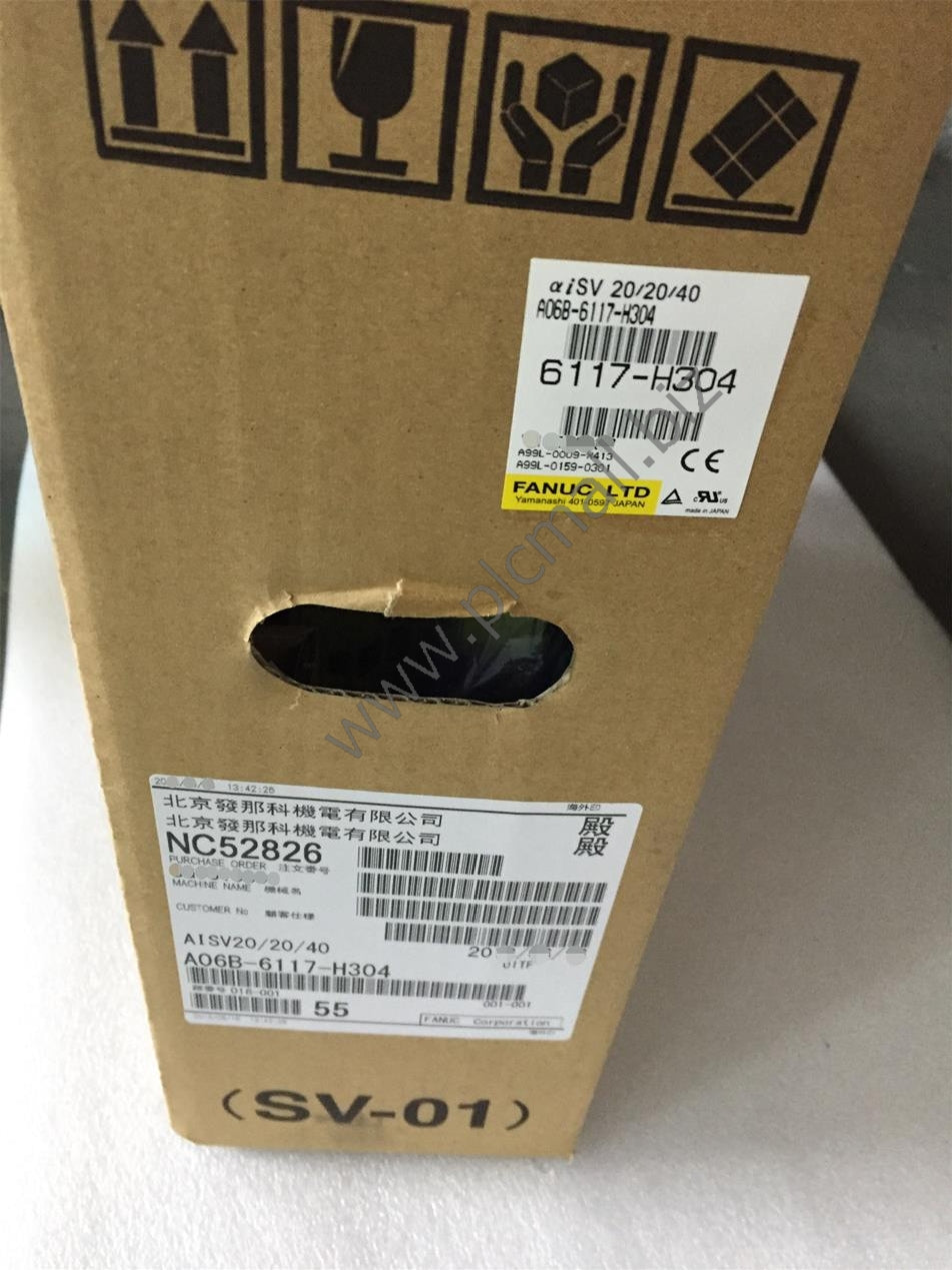 A06B-6117-H304 Fanuc Servo drive Amplifier 9.5KW 240V aiSV 20/20/40 New in box