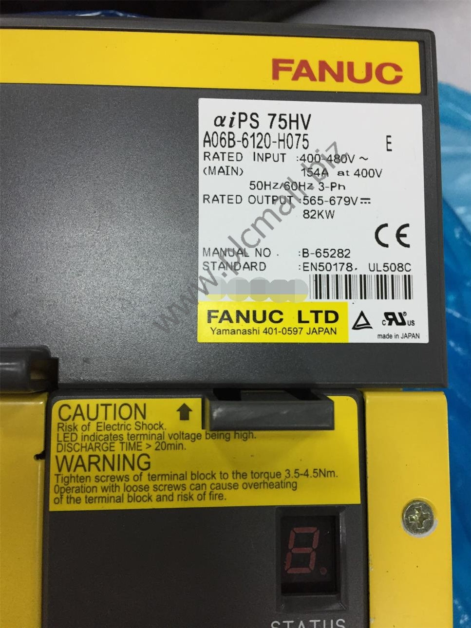 A06B-6120-H075 Fanuc Servo drive Amplifier 82KW aiPS 75HV New in box