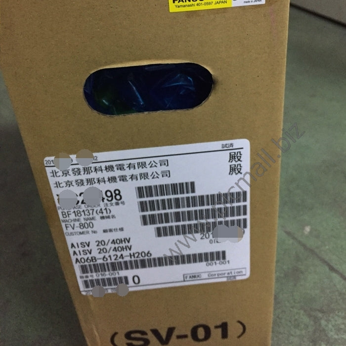 A06B-6124-H206 Fanuc Servo drive Amplifier aiSV 20/40HV