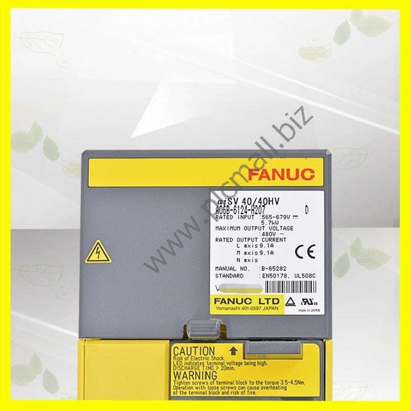 A06B-6124-H207 Fanuc Servo drive Amplifier 5.7KW 480V aiSV 40/40HV New in box