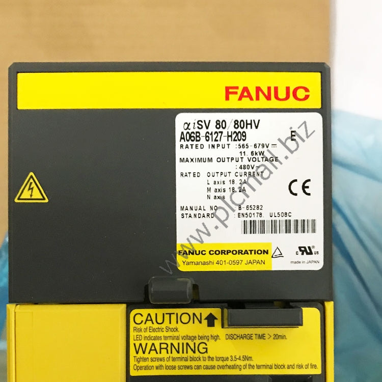 A06B-6127-H209 Fanuc Servo drive Amplifier aiSV 80/80HV New in box