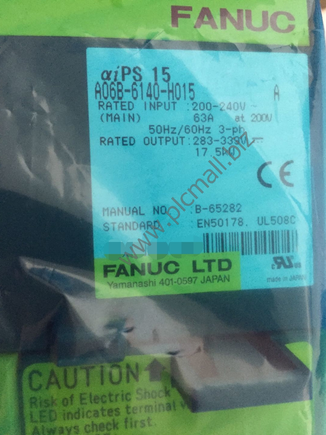 A06B-6140-H015 Fanuc Servo drive Amplifier 17.5KW aiPS 15 New in box
