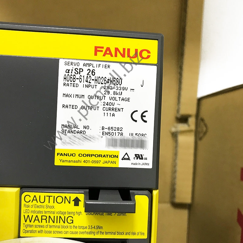 A06B-6142-H026#H580 Fanuc Servo drive Amplifier 29.8KW 240V aiSP 26 New in box