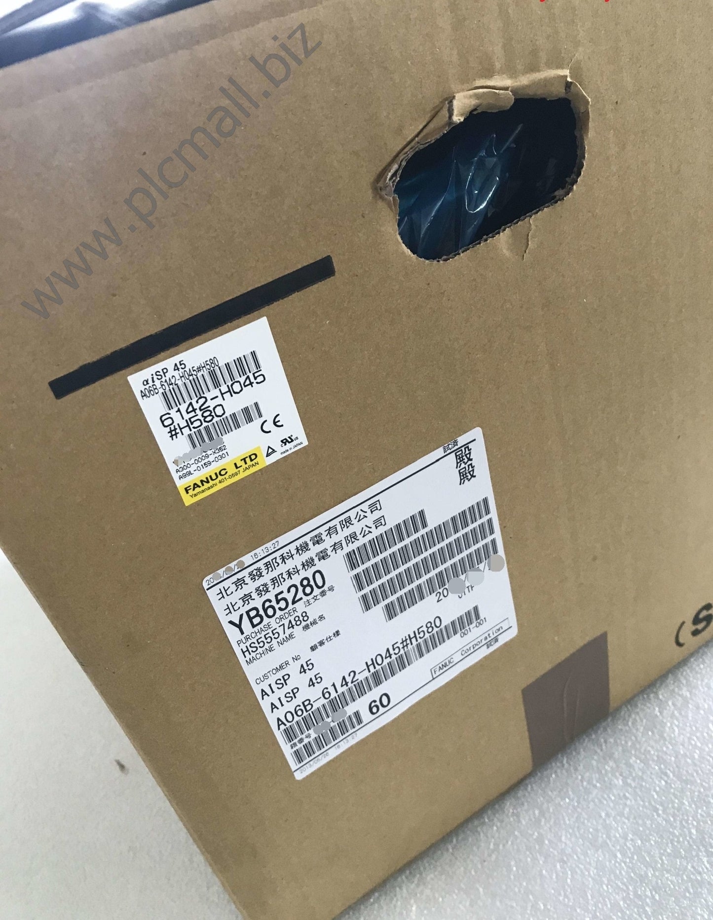A06B-6142-H045#H580 Fanuc Servo drive Amplifier aiSP 45 New in box