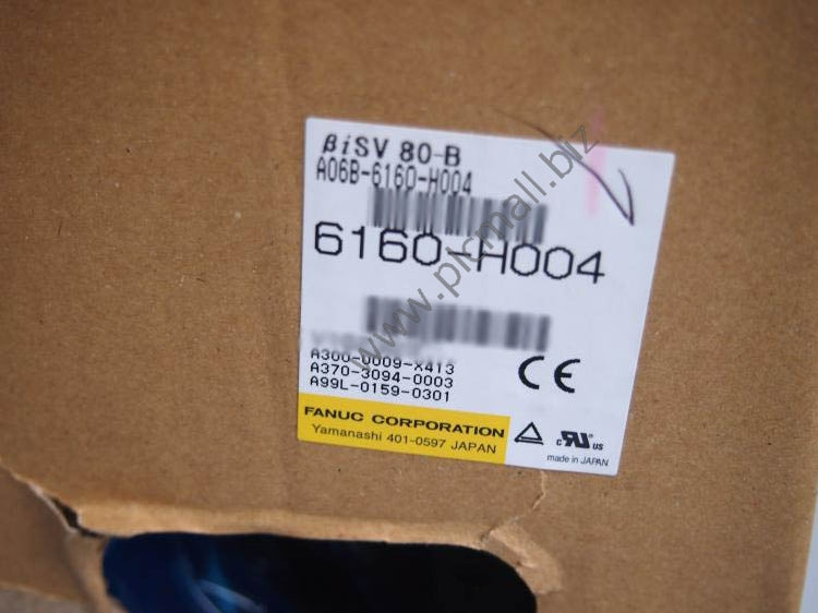 A06B-6160-H004 Fanuc Servo drive Amplifier BISV 80-B New in box