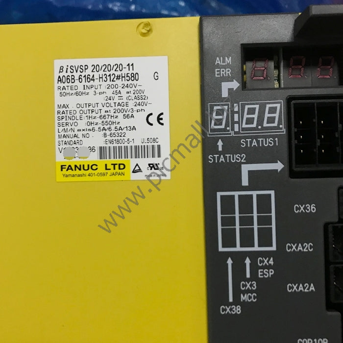A06B-6164-H312#H580 Fanuc Servo drive Amplifier BISVSP 20/20/20-11 New in box