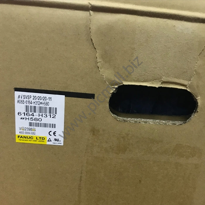A06B-6164-H312#H580 Fanuc Servo drive Amplifier BISVSP 20/20/20-11 New in box