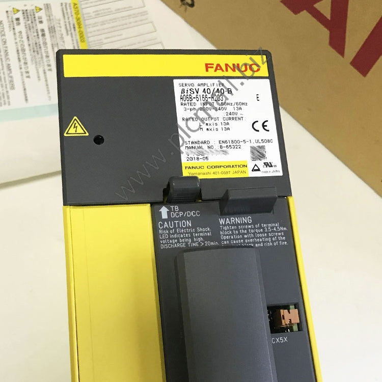 A06B-6166-H203 Fanuc Servo drive Amplifier BISV 40/40-B New in box