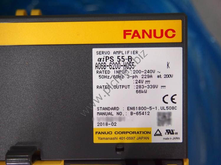 A06B-6200-H055 Fanuc Servo drive Amplifier aiPS 55-B New in box