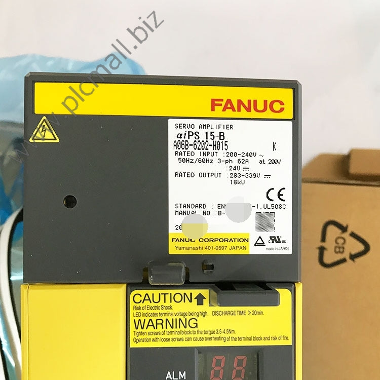 A06B-6202-H015 Fanuc Servo drive Amplifier aiAPS 15-B New in box