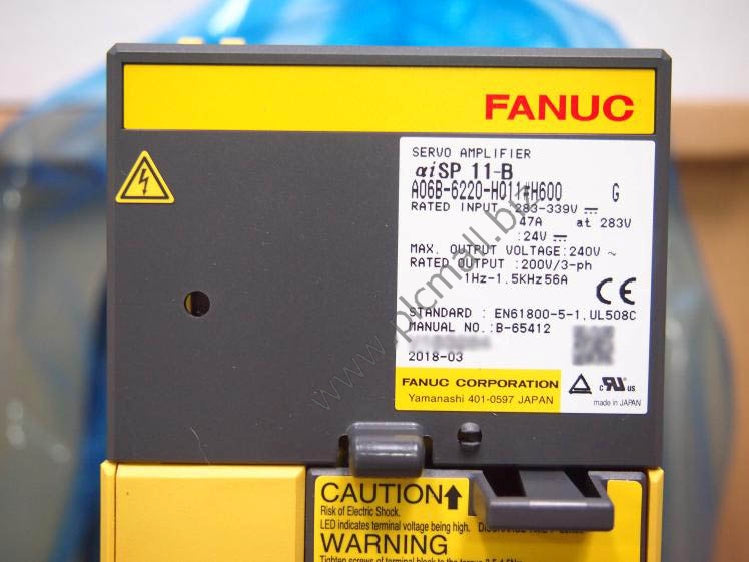A06B-6220-H011#H600 Fanuc Servo drive Amplifier aiSP 11-B New in box