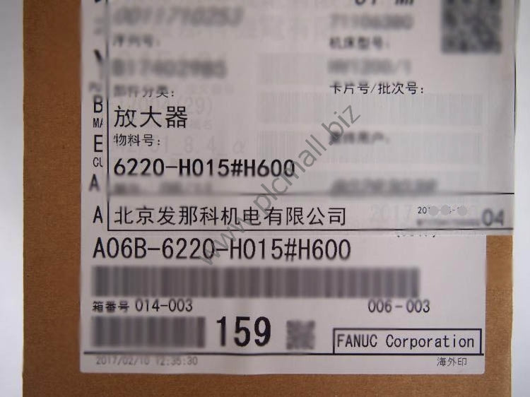 A06B-6220-H015#H600 Fanuc Servo drive Amplifier aiSP 15-B New in box