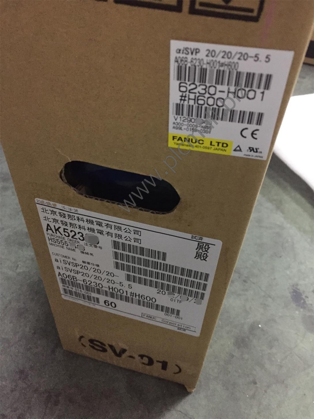 A06B-6230-H001#H600 Fanuc Servo drive Amplifier aiSVSP 20/20/20-5.5 New in box
