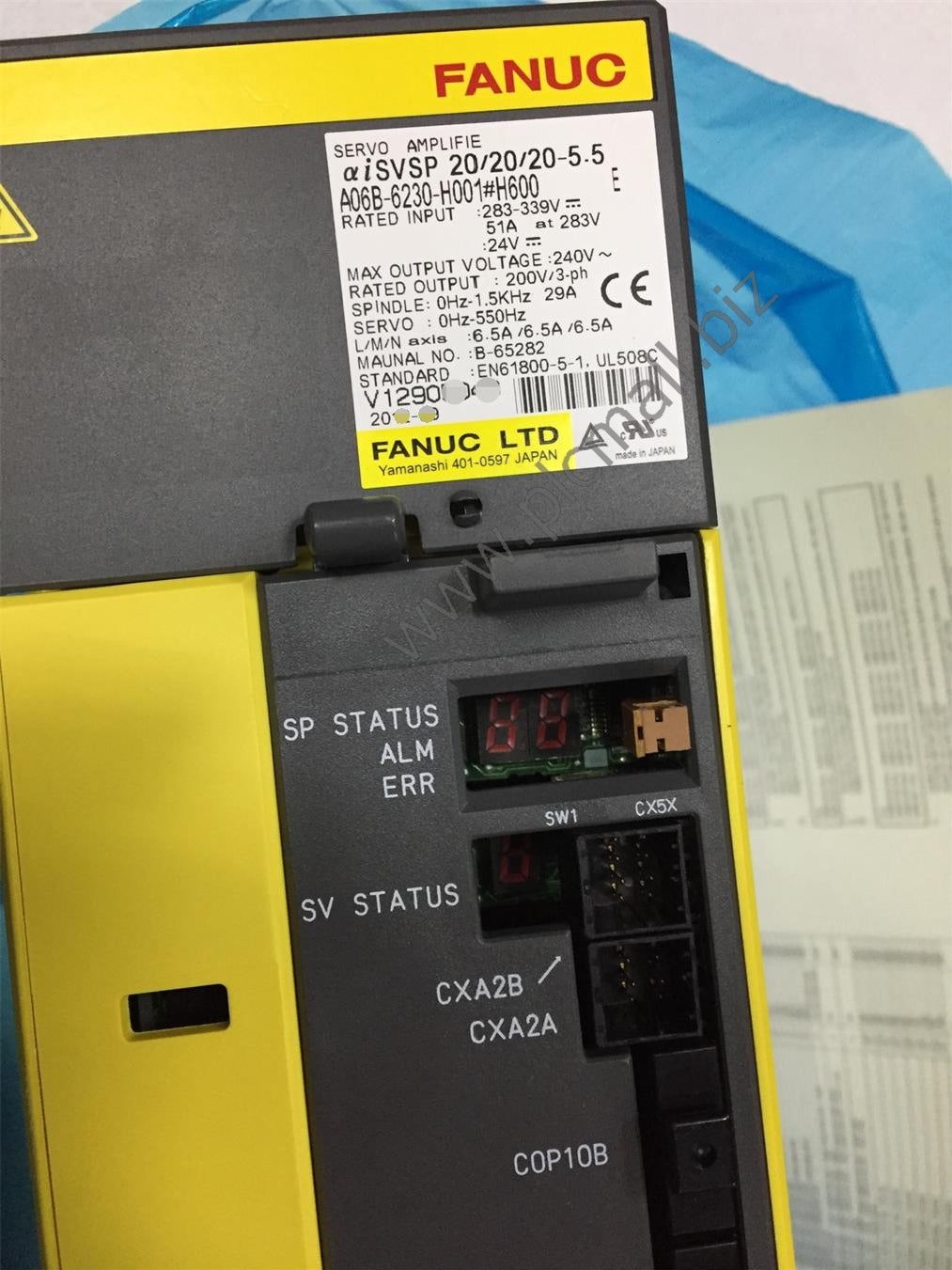 A06B-6240-H103 Fanuc Servo drive Amplifier aiSV 20-B New in box