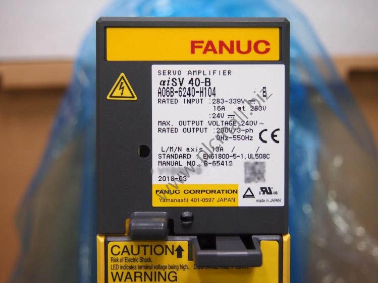 A06B-6240-H104 Fanuc Servo drive Amplifier aiSV 40-B New in box