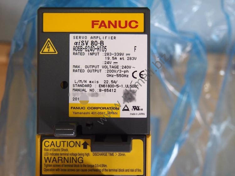 A06B-6240-H105 Fanuc Servo drive Amplifier aiSV 80-B New in box