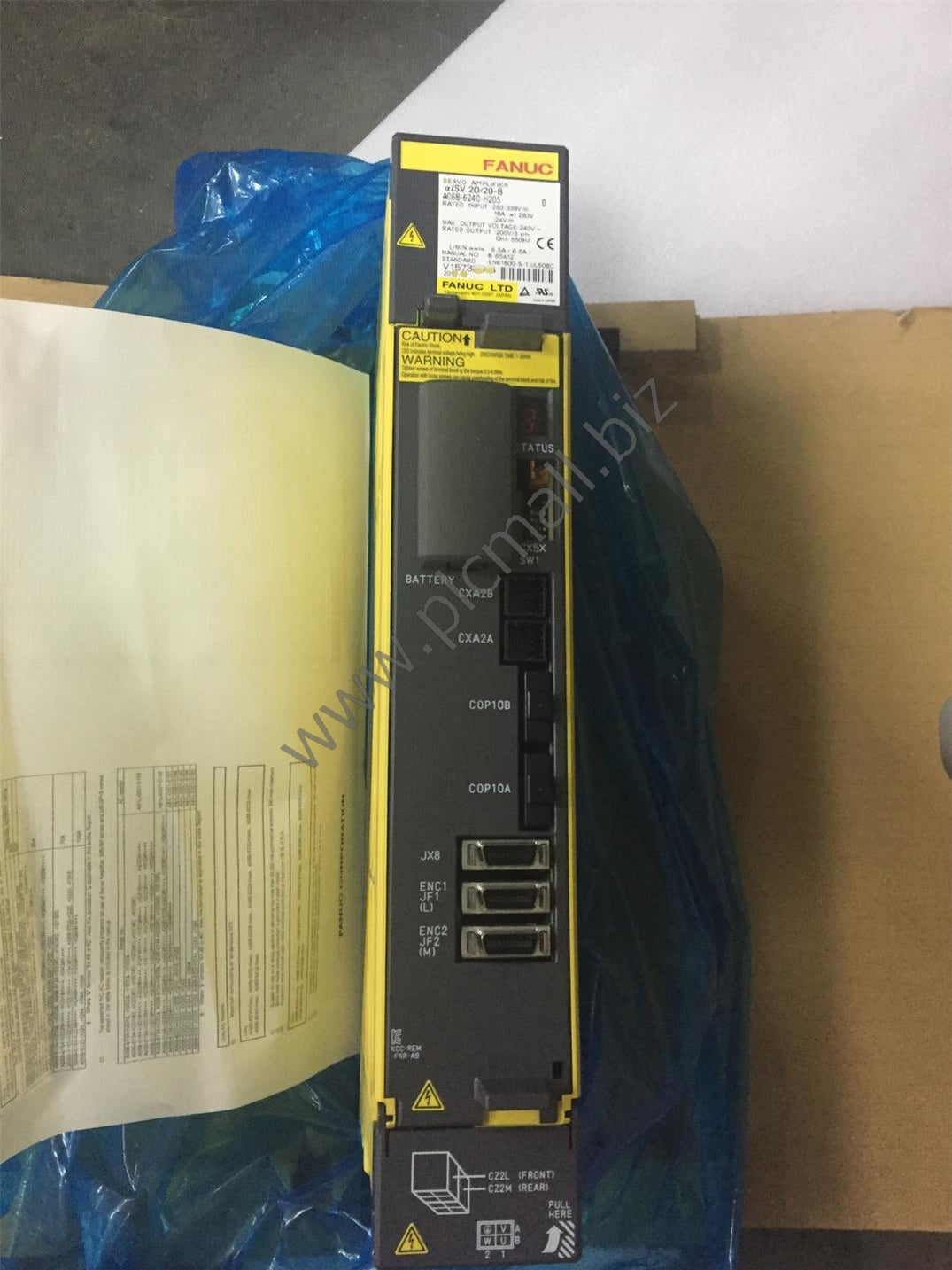 A06B-6240-H205 Fanuc Servo drive Amplifier aiAV 20/20-B New in box