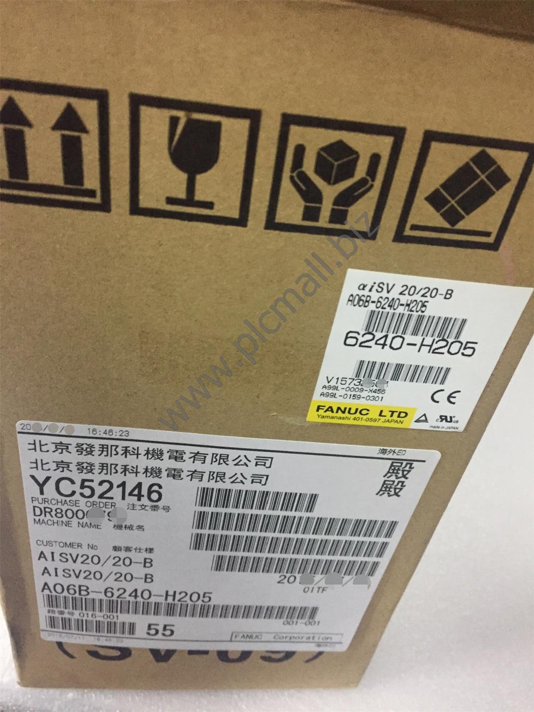 A06B-6240-H205 Fanuc Servo drive Amplifier aiAV 20/20-B New in box