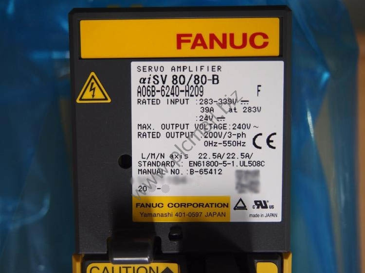 A06B-6240-H209 Fanuc Servo drive Amplifier aiSV 80/80-B New in box