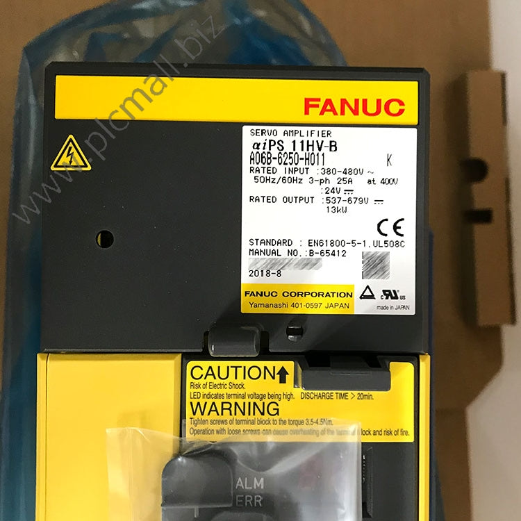 A06B-6250-H011 Fanuc Servo drive Amplifier aiPS 11HV-B New in box