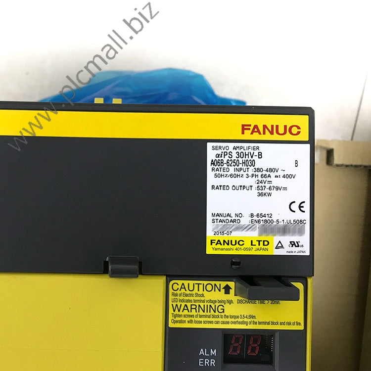 A06B-6250-H030 Fanuc Servo drive Amplifier aiPS 30HV-B New in box