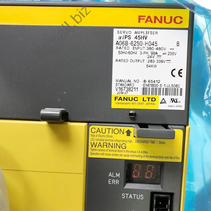 A06B-6250-H045 Fanuc Servo drive Amplifier aiPS 45HV New in box