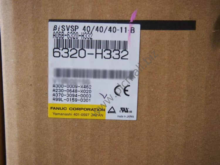 A06B-6320-H332 Fanuc Servo drive Amplifier BISVSP 40/40/40-11-B New in box