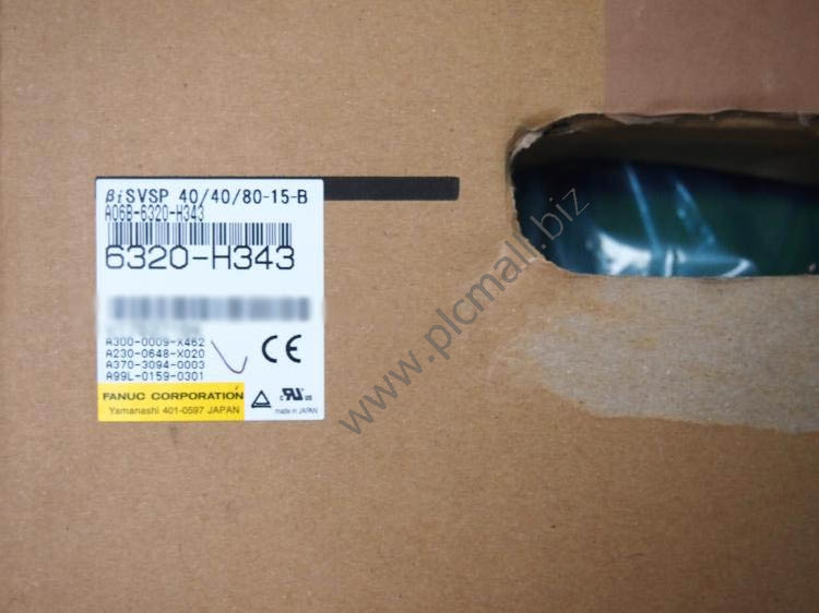 A06B-6320-H343 Fanuc Servo drive Amplifier BISVSP 40/40/80-15-B New in box