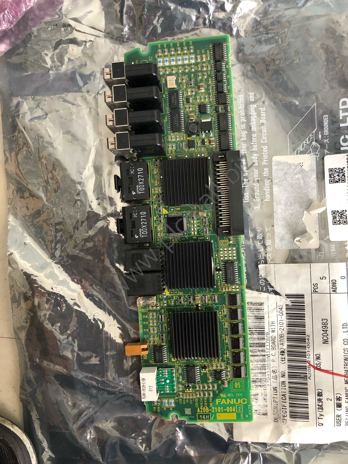 A20B-2101-0042 Fanuc Drive side panel Original static bag