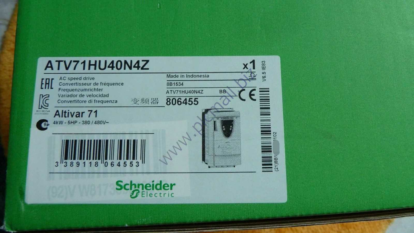 ATV71HU40N4Z Schneider variable speed drive ATV71 - 4kW NEW IN BOX