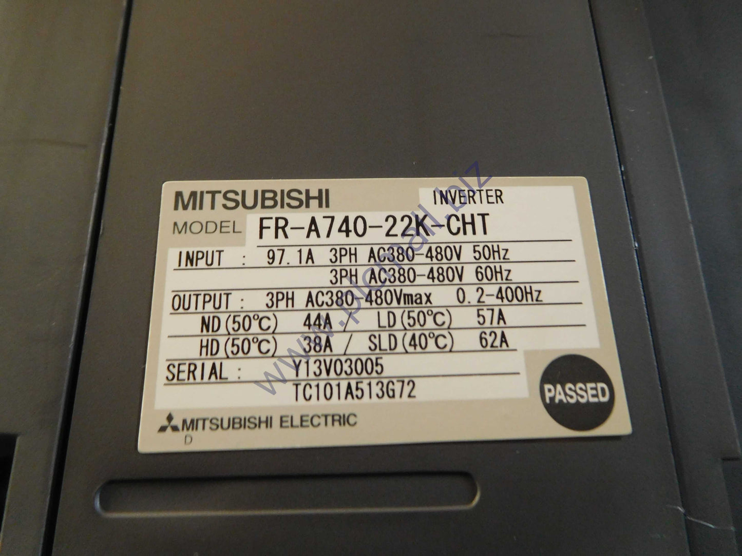 FR-A740-22K-CHT Mitsubishi inverter 380V Fast transportation Used