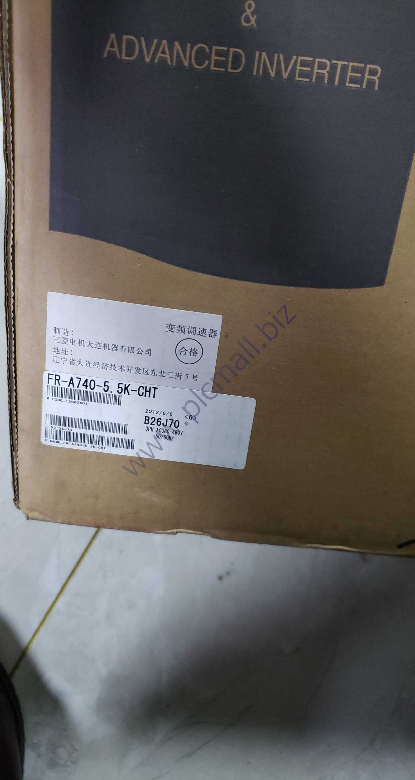 FR-A740-5.5K-CHT Mitsubishi inverter 380V Fast transportation NEW IN BOX