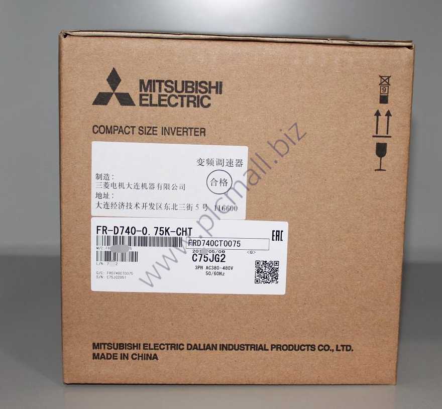 FR-D740-0.75K-CHT Mitsubishi inverter 380V Fast transportation NEW IN BOX