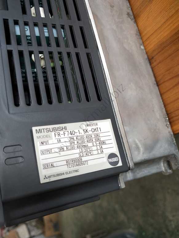 FR-F740-1.5K-CHT1 Mitsubishi inverter 380V Fast transportation Used